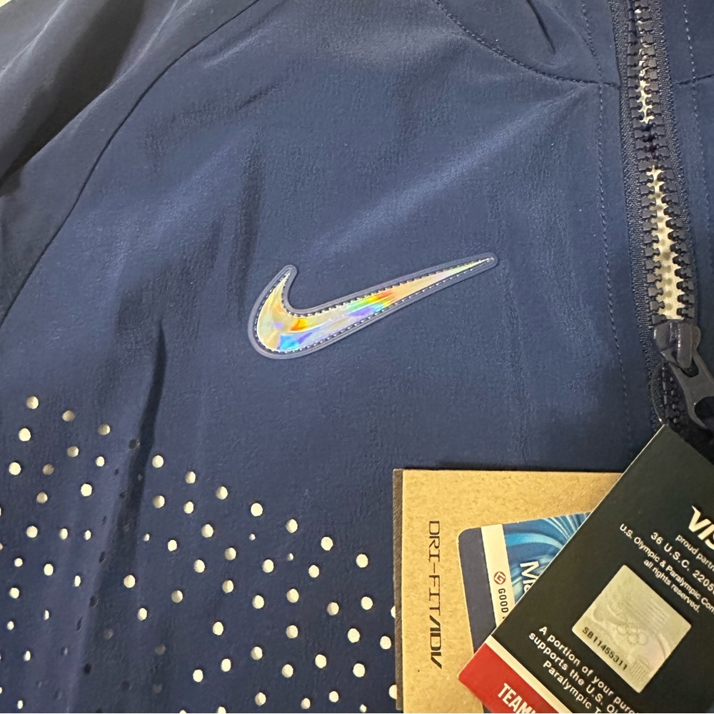 NIKE Team USA Women’s Jacket Blue - Picture 6 of 14
